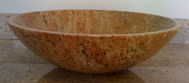 розовый гранит раковина